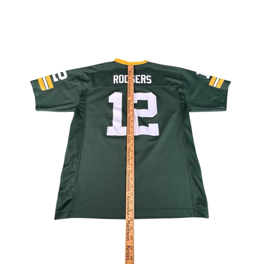 Green Bay Packers Aaron Rodgers #12 Youth XL NFL Jersey Team Apparel - Picture 8 of 11